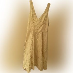 Gap fit & flare cotton sleeveless sundress